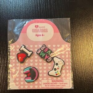 Kids Gaming Croc Charms Set - Multicolor NWT